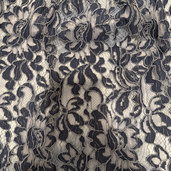 Eliza J Tea Length periwinkle lace dress - Picture 6 of 7